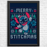 Merry Stitchmas - Posters & Prints