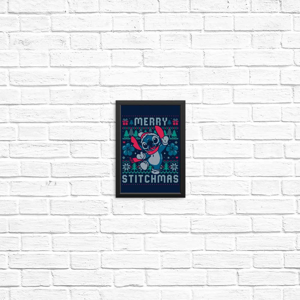 Merry Stitchmas - Posters & Prints