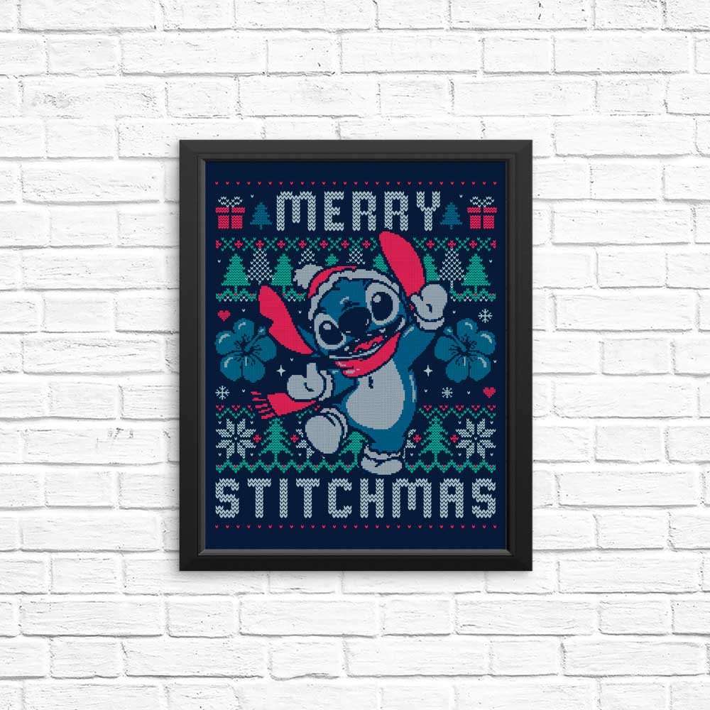 Merry Stitchmas - Posters & Prints