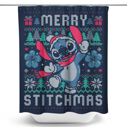 Merry Stitchmas - Shower Curtain