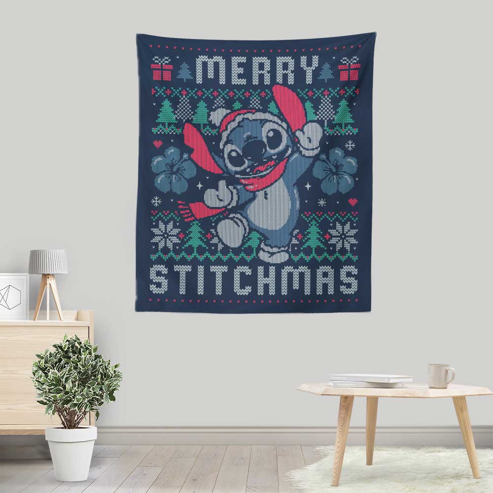 Merry Stitchmas - Wall Tapestry