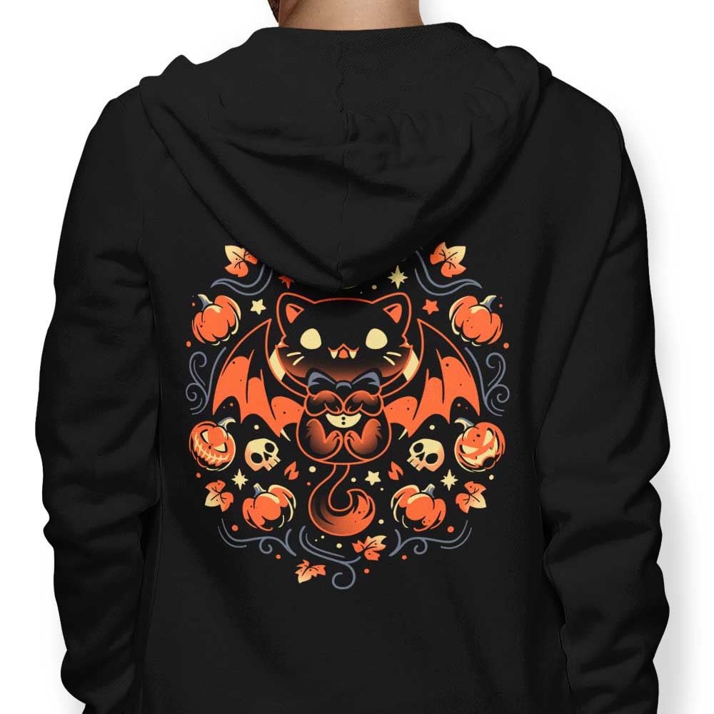 Midnight Vampire Cat - Hoodie