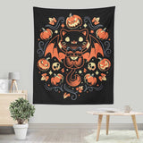 Midnight Vampire Cat - Wall Tapestry