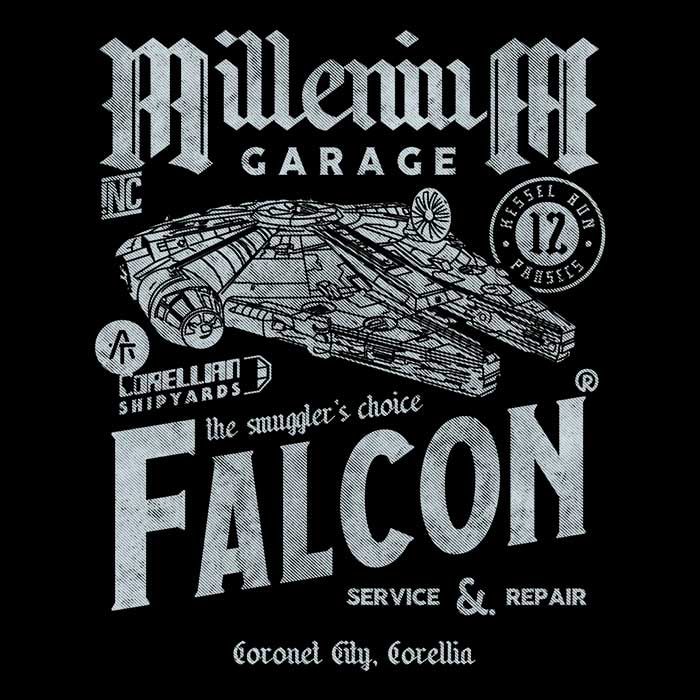 Millenium Garage - Shower Curtain