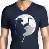 Moon Katana - Men's V-Neck