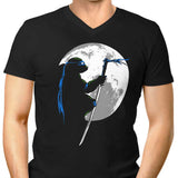 Moon Katana - Men's V-Neck