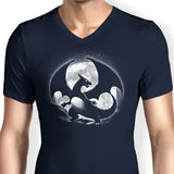 Moonlit Fire - Men's V-Neck