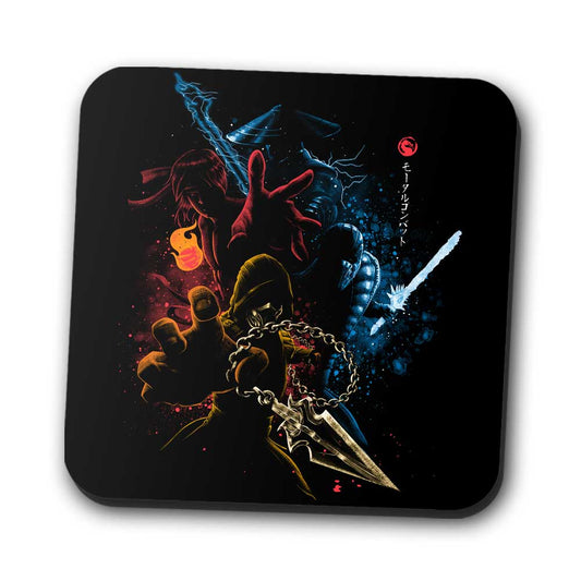 Mortal Fighters - Coasters