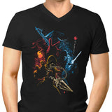 Mortal Fighters - Men's V-Neck