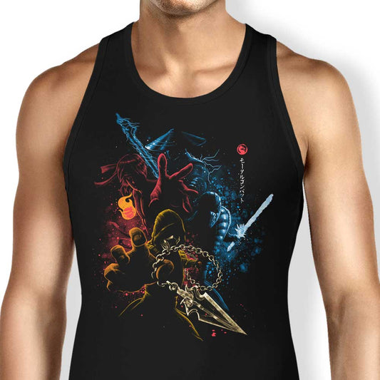 Mortal Fighters - Tank Top