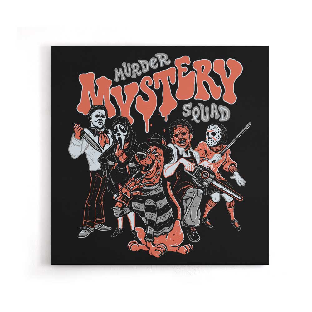 Murder Mystery Squad - Canvas Print