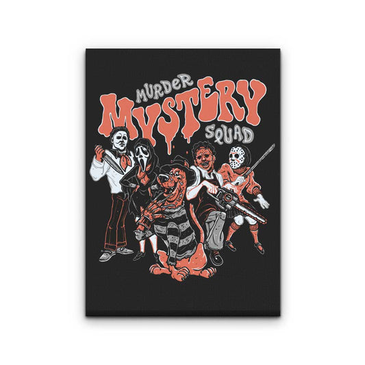 Murder Mystery Squad - Canvas Print