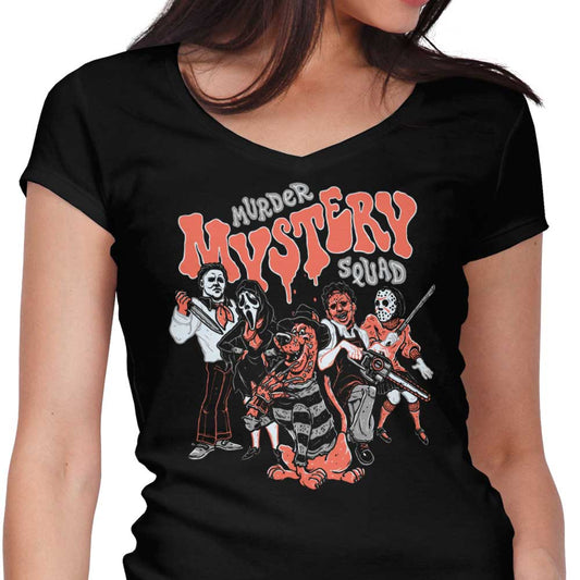 Murder Mystery Squad - Women's V-Neck