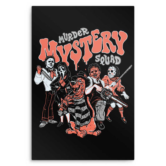 Murder Mystery Squad - Metal Print