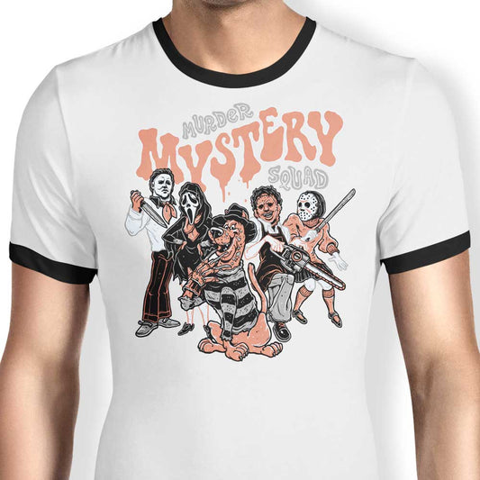 Murder Mystery Squad - Ringer T-Shirt