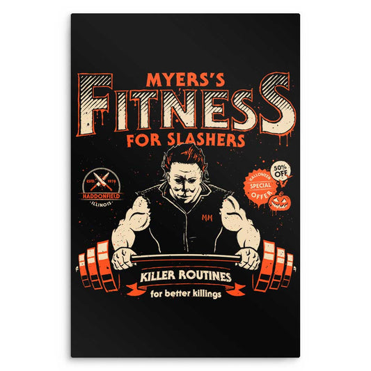 Myers Fitness - Metal Print