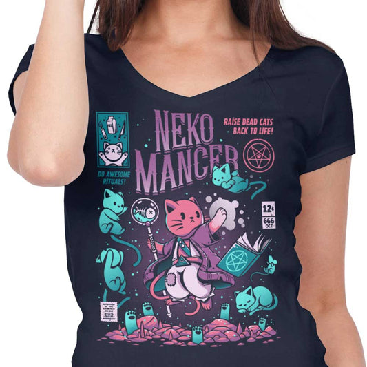 Nekomancer - Women's V-Neck