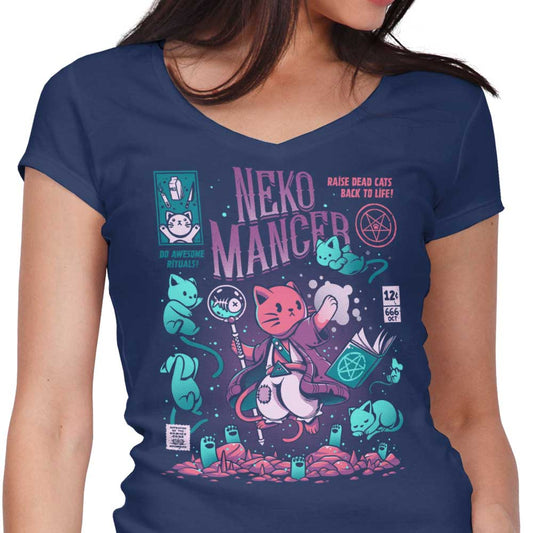 Nekomancer - Women's V-Neck