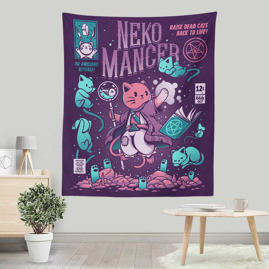 Nekomancer - Wall Tapestry