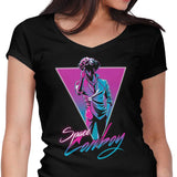 Neon Cowboy - Women's V-Neck