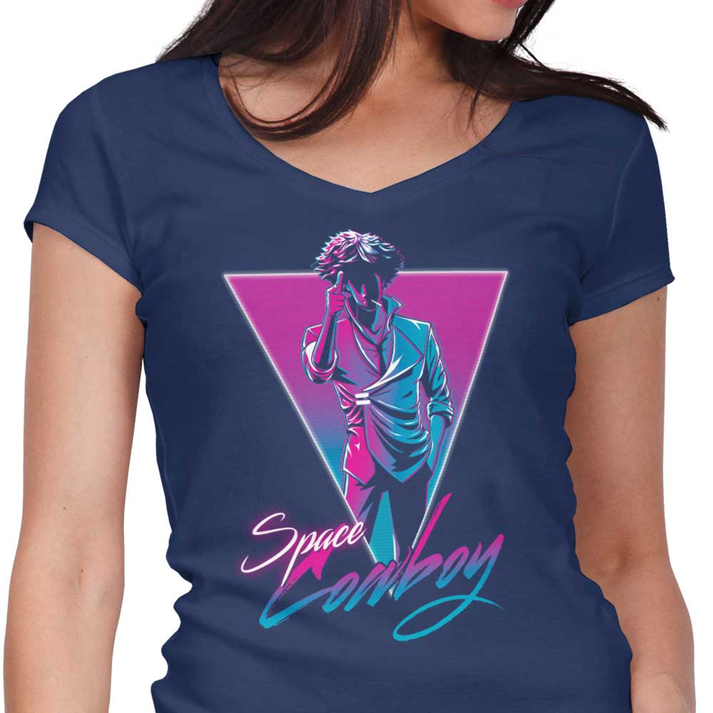 Neon Cowboy - Women's V-Neck