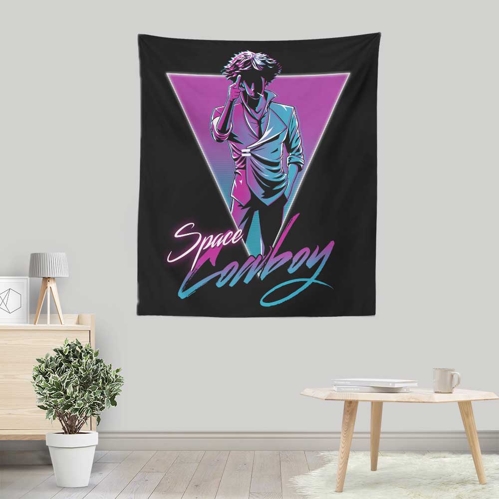 Neon Cowboy - Wall Tapestry