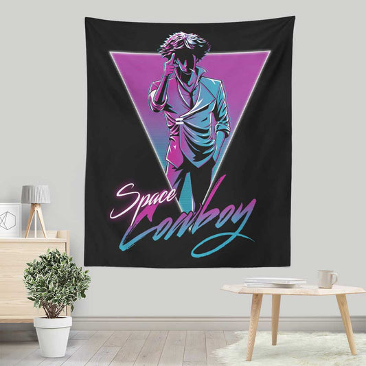 Neon Cowboy - Wall Tapestry