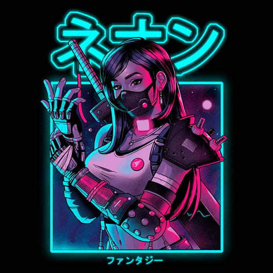 Neon Fantasy - Metal Print