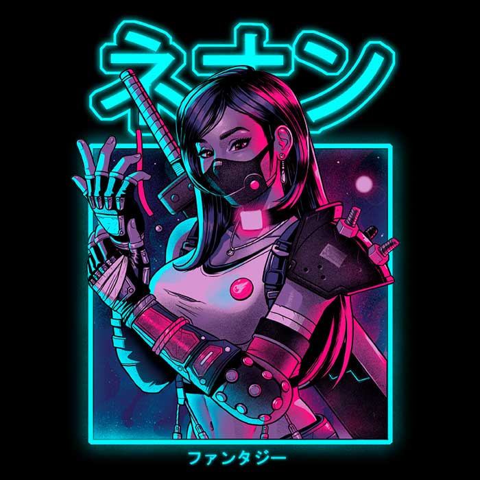 Neon Fantasy - Mousepad