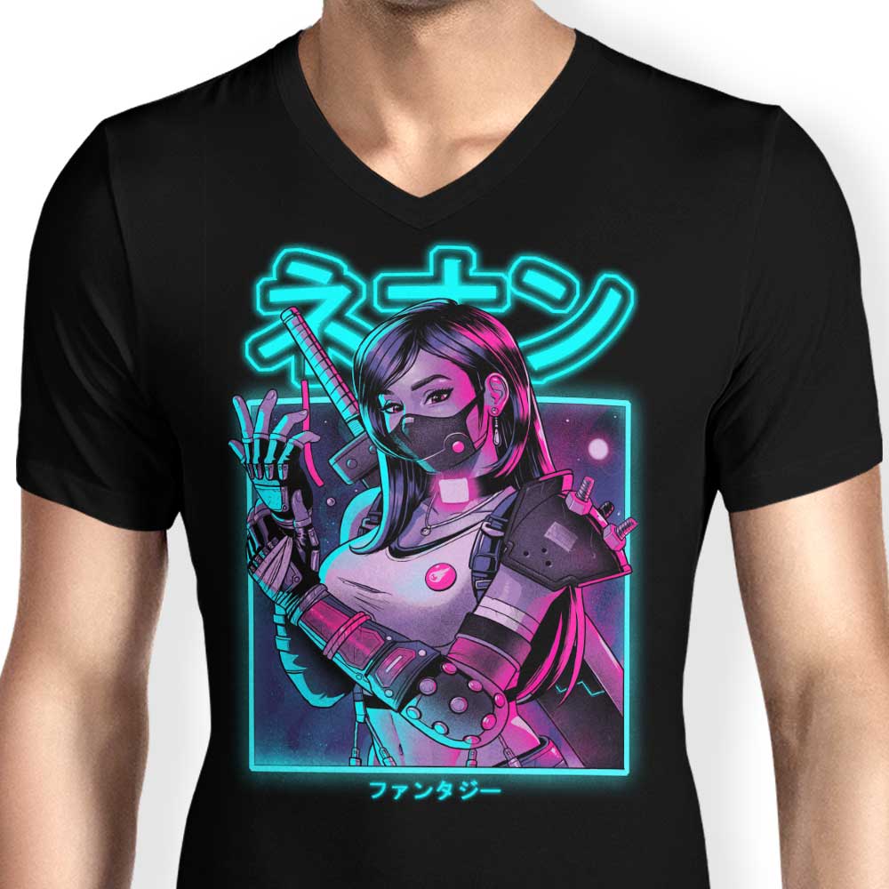 Neon Fantasy - Men's V-Neck