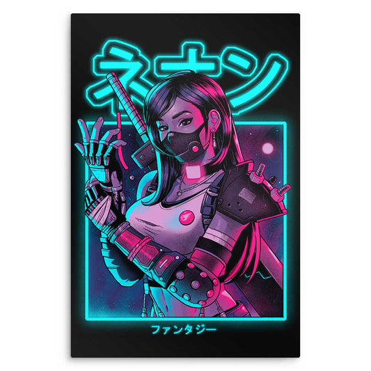 Neon Fantasy - Metal Print