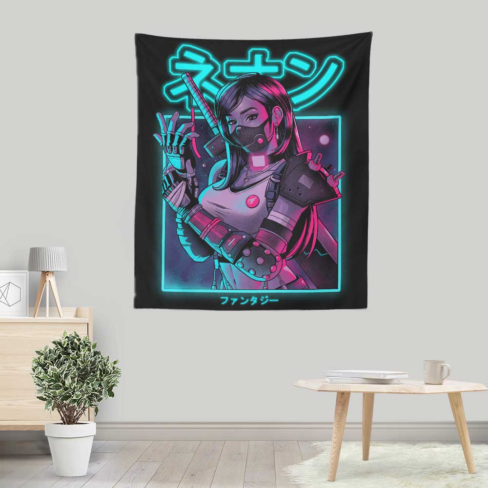 Neon Fantasy - Wall Tapestry