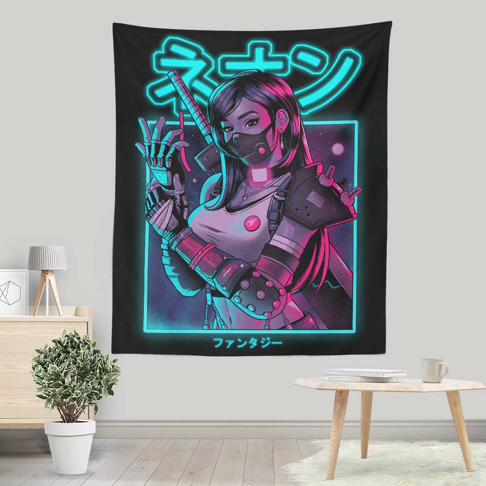 Neon Fantasy - Wall Tapestry