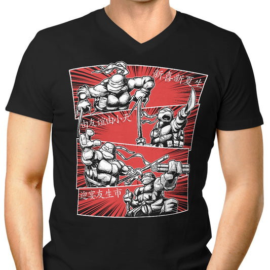 Ninja Squad - Men's V-Neck