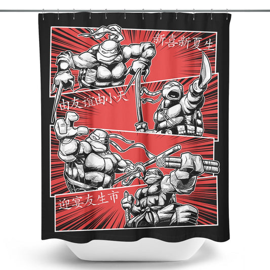 Ninja Squad - Shower Curtain