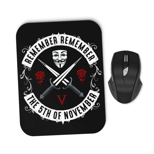 November V - Mousepad