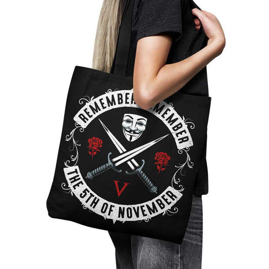 November V - Tote Bag