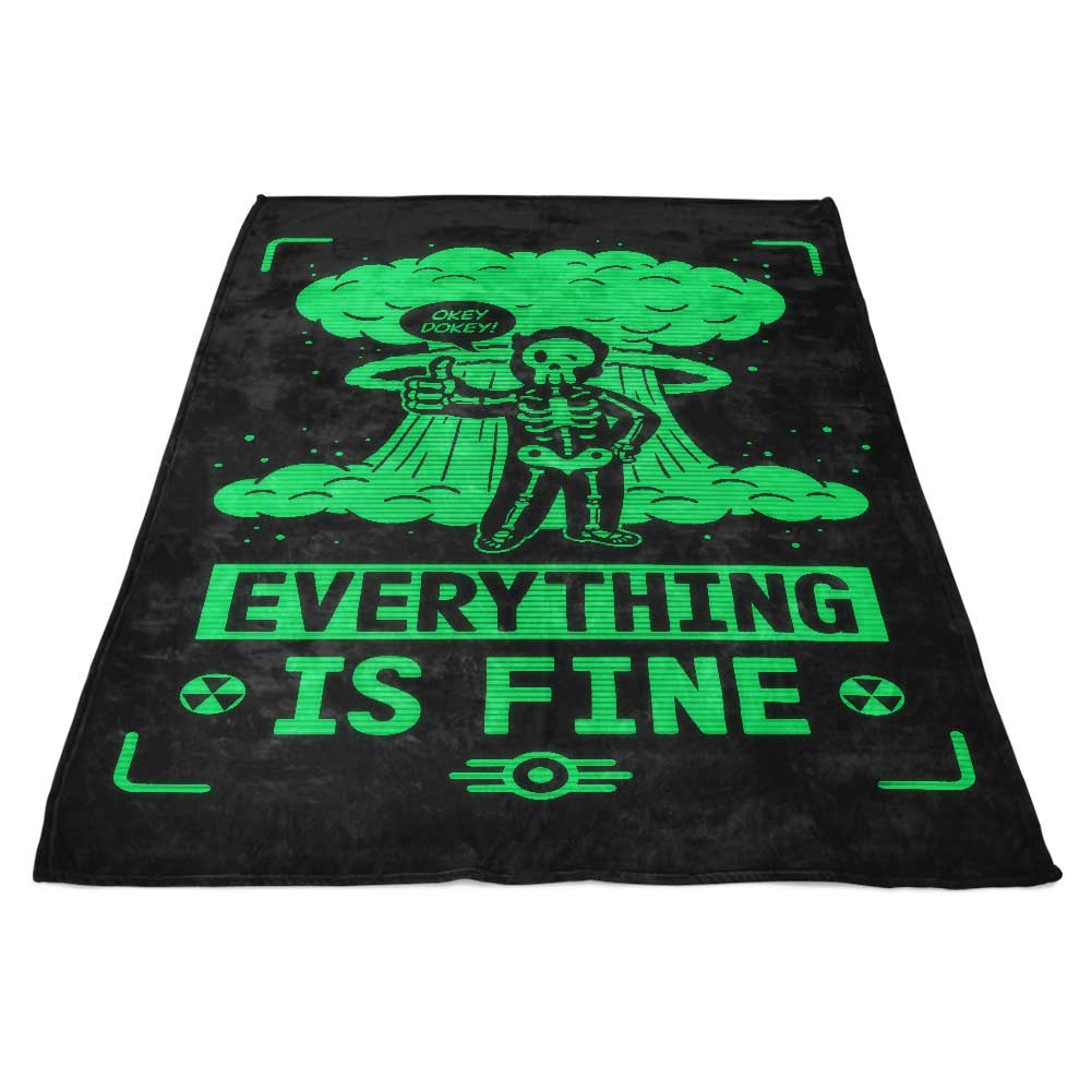 Nuclear Boy - Fleece Blanket