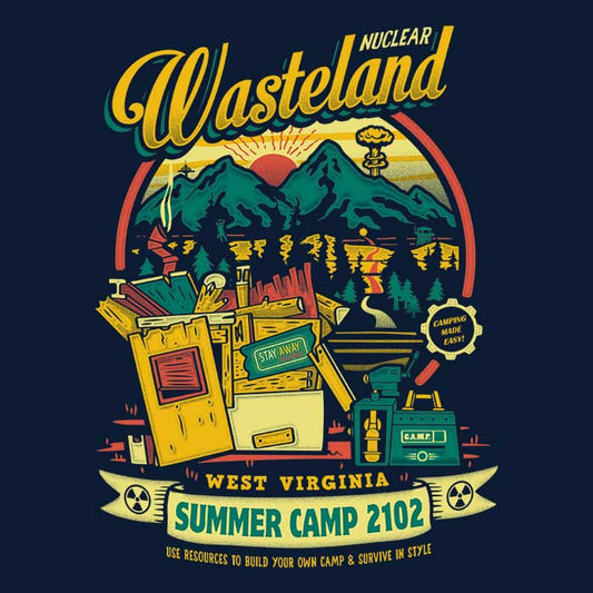 Nuclear Summer Camp - Women's V-Neck