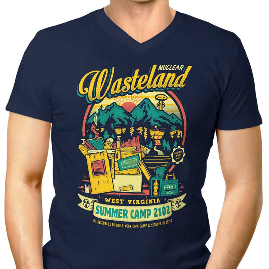 Nuclear Summer Camp - Men's V-Neck