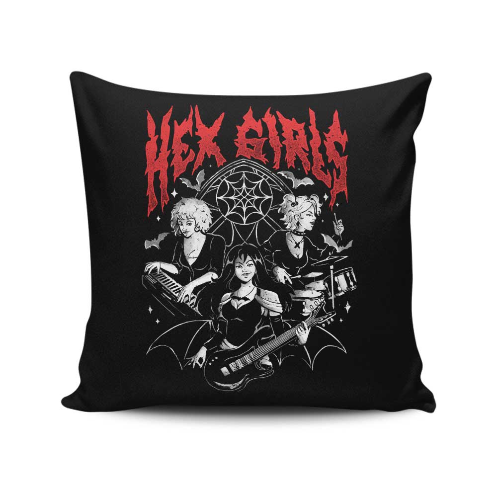 Oakhaven Goth Rock - Throw Pillow