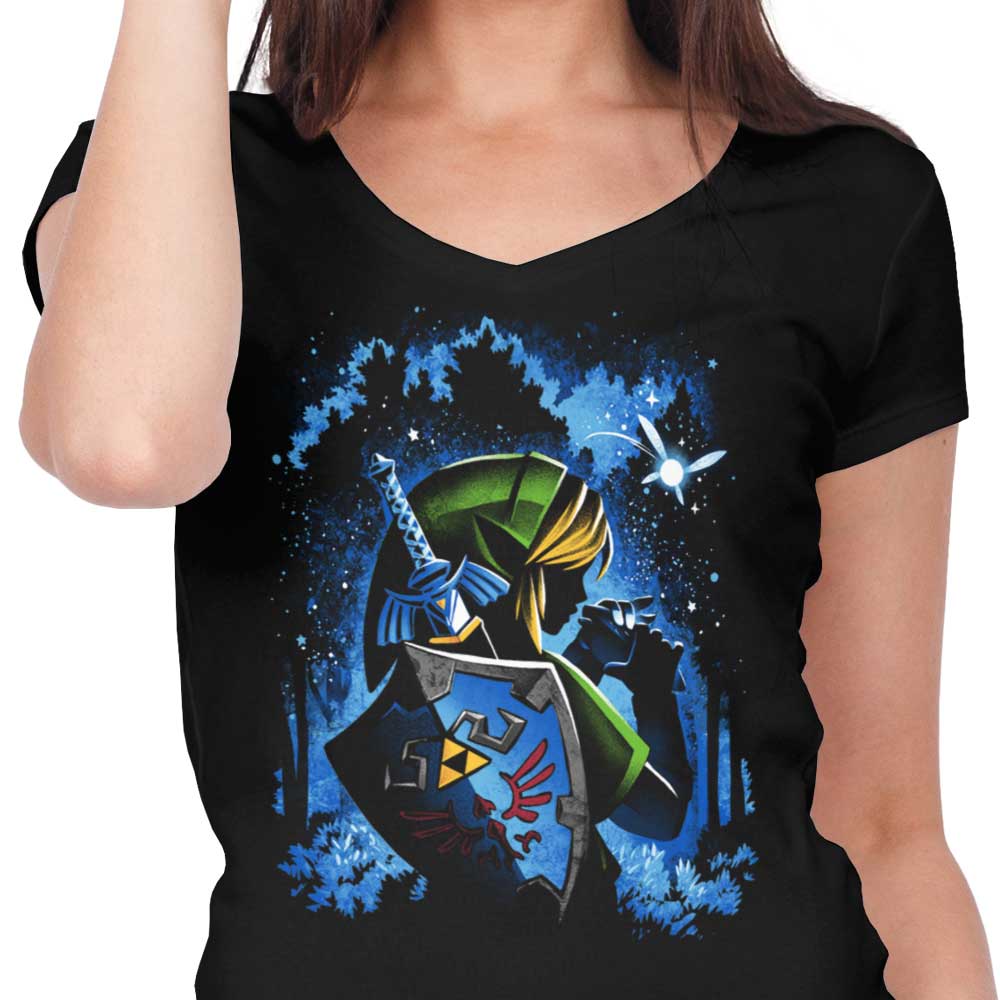 Ocarina Hero - Women's V-Neck