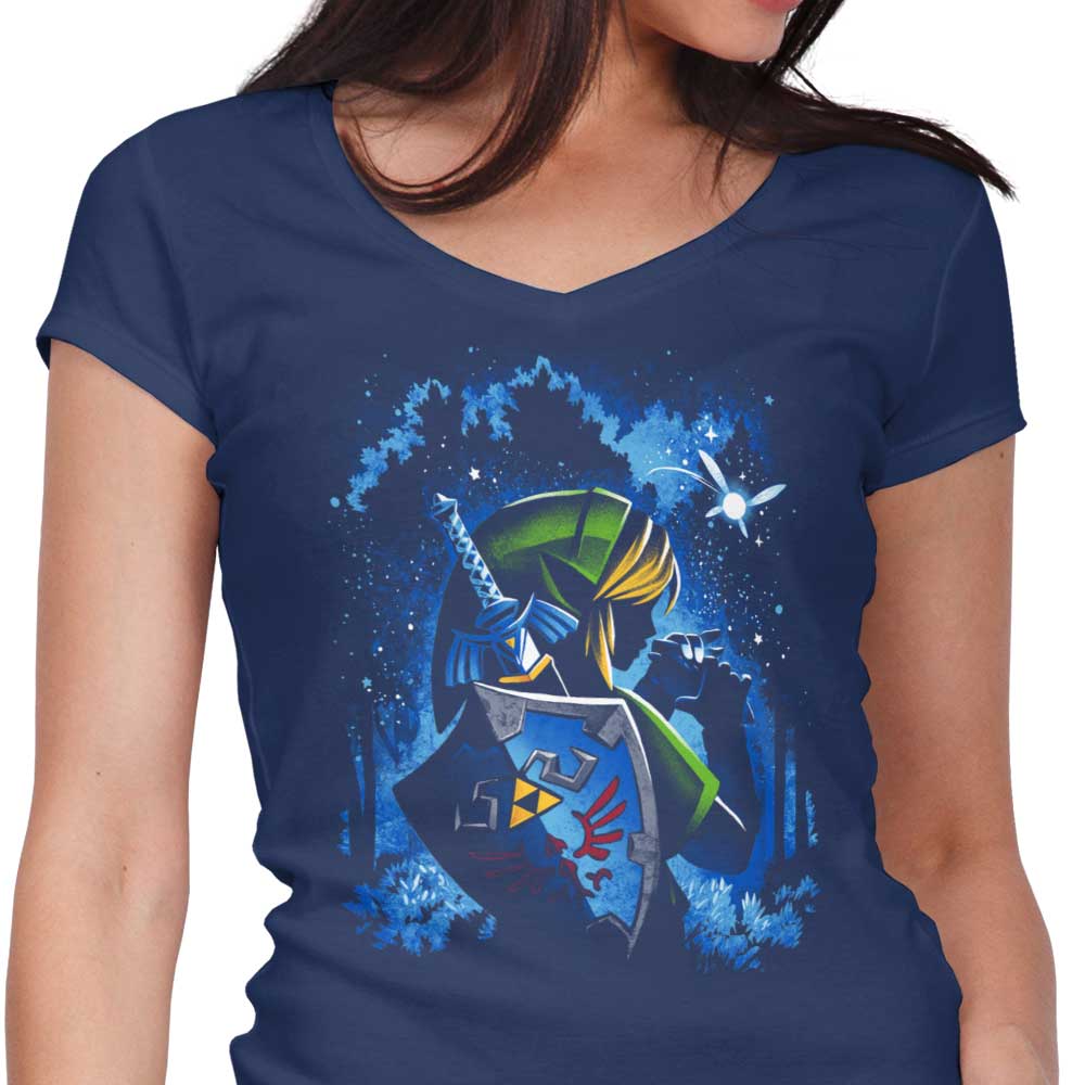 Ocarina Hero - Women's V-Neck