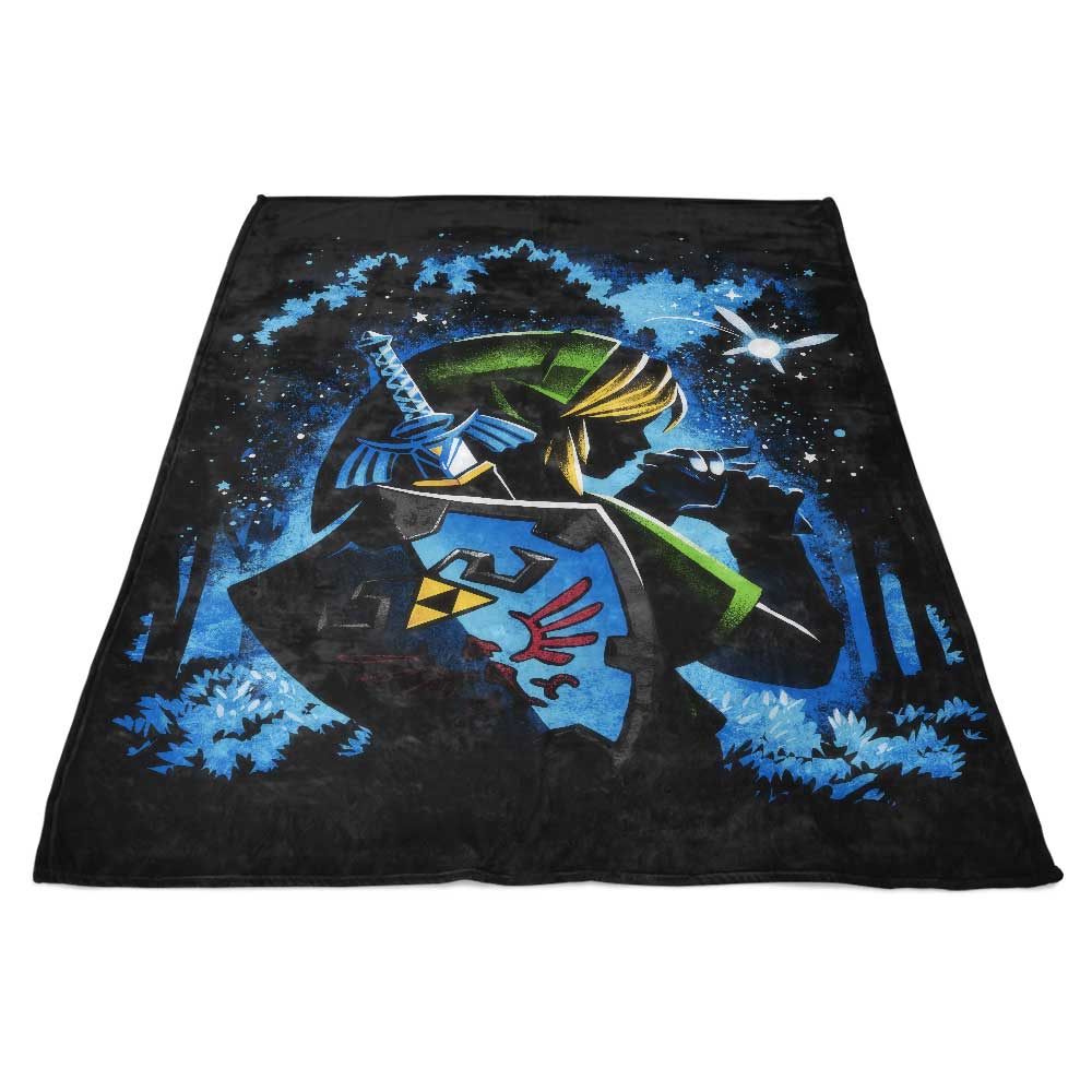 Ocarina Hero - Fleece Blanket