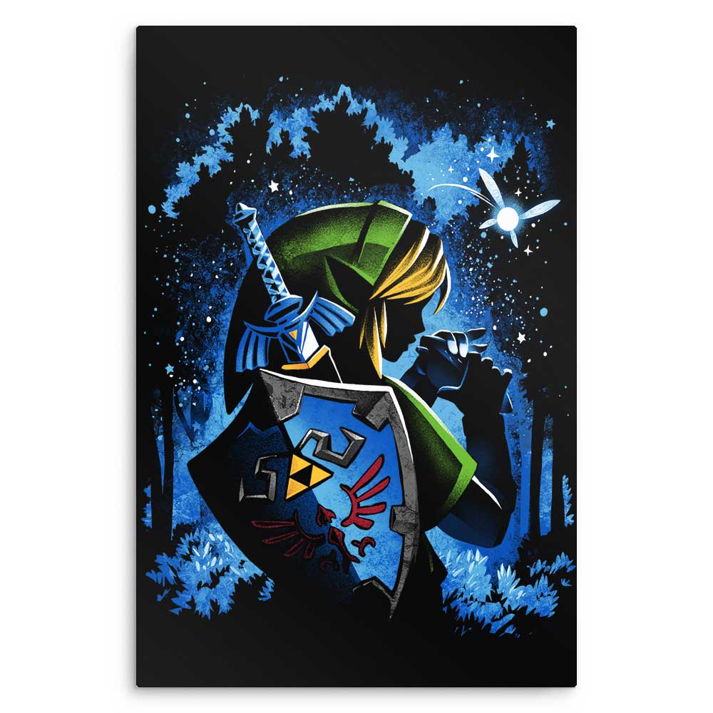 Ocarina Hero - Metal Print