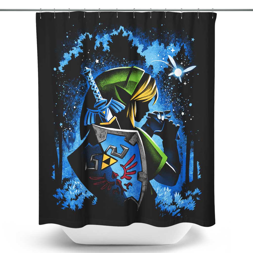 Ocarina Hero - Shower Curtain