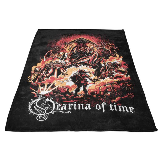 Ocarina of Legend - Fleece Blanket