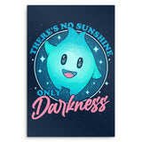 Only Darkness - Metal Print