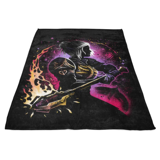 Paladin of the Absolute - Fleece Blanket