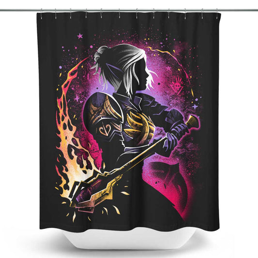 Paladin of the Absolute - Shower Curtain